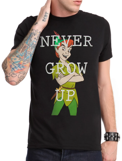 never grow up t shirt